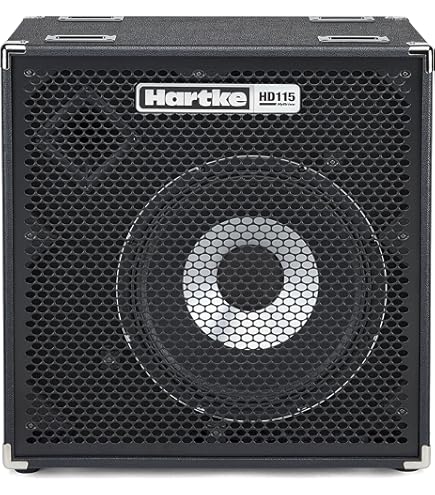 Amazon.com: Hartke Speaker Cabinet, Ambidextrous, Black (HD210
